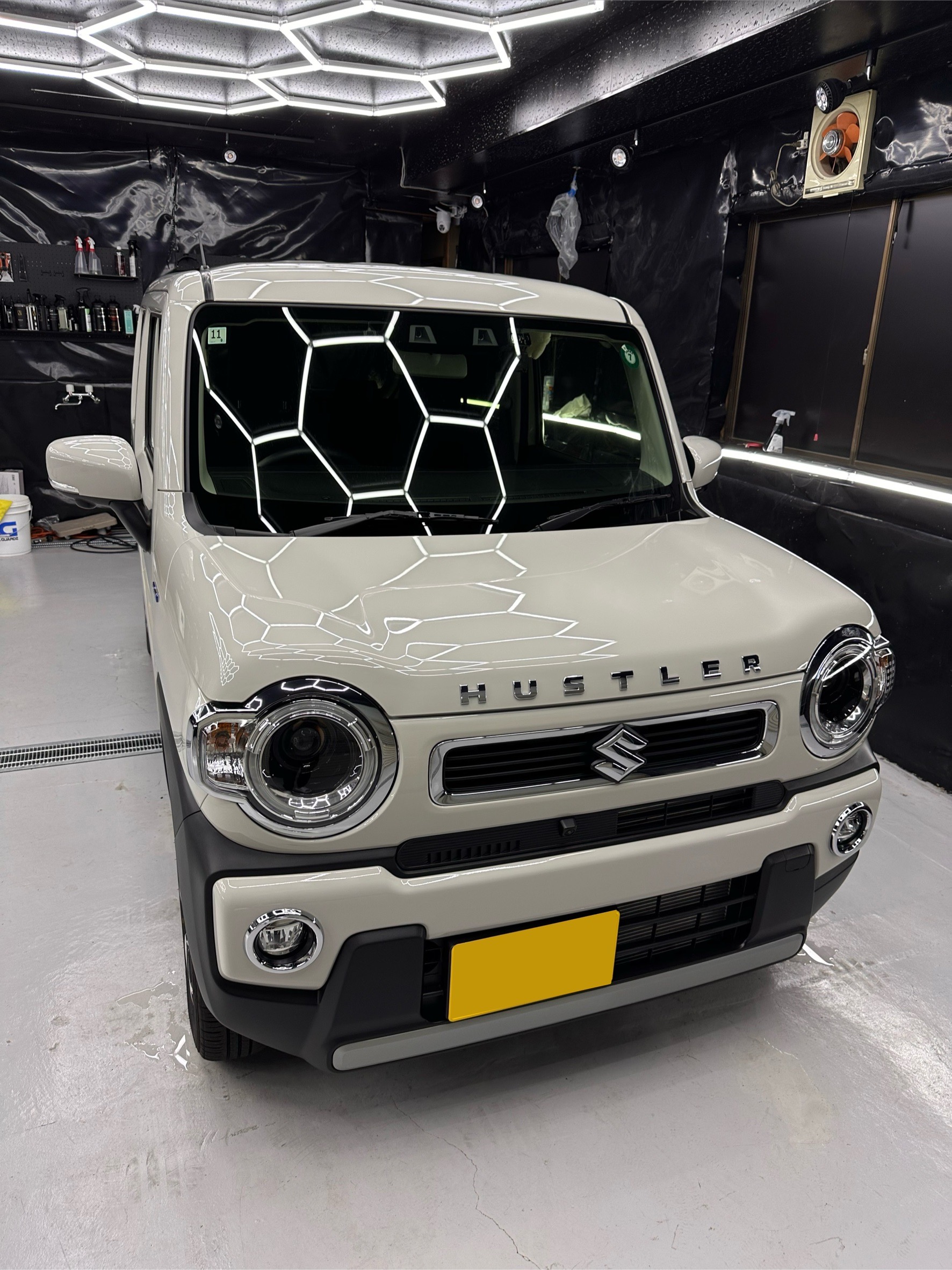 【軽研磨→グラフェンコーティング】スズキ ハスラー