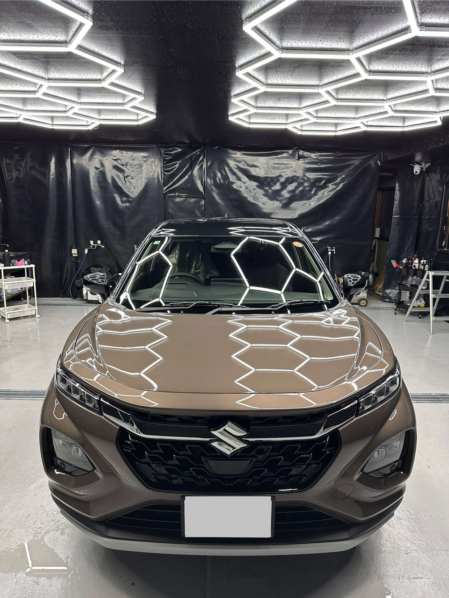 【倉敷市】スズキ フロンクス｜新車へのグラフェンコーティング施工