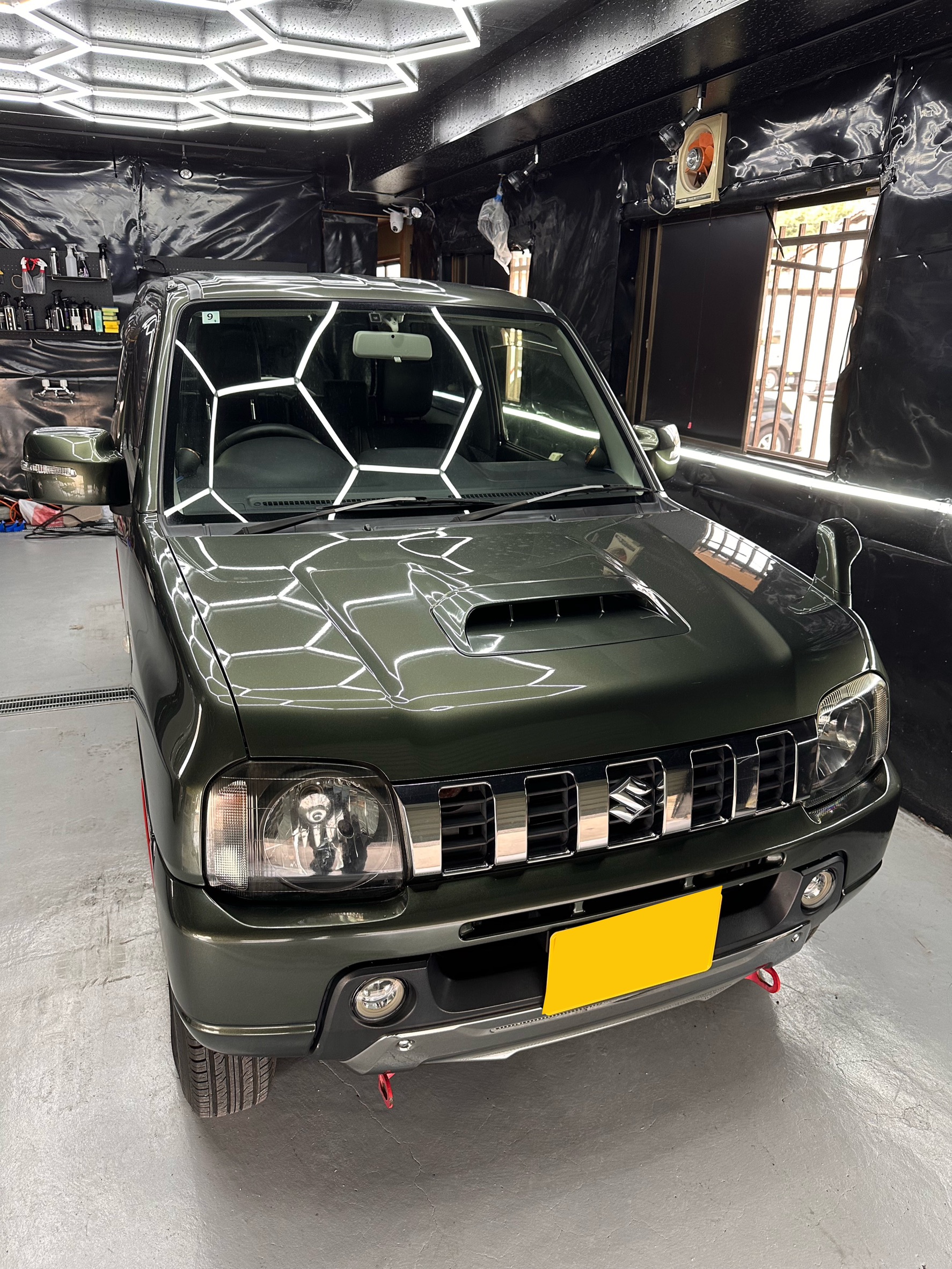 【倉敷市】スズキ ジムニー　オゾン脱臭除菌徹底コース施工で“タバコ臭”を徹底リセット！